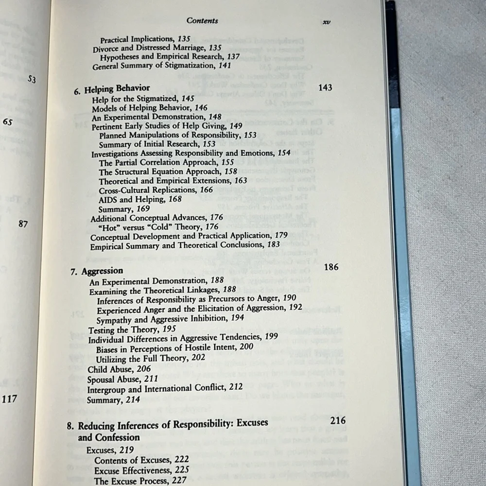 JUDGMENTS OF RESPONSIBILITY A FOUNDATION FOR A THEORY OF SOCIAL CONDUCT, WEINER